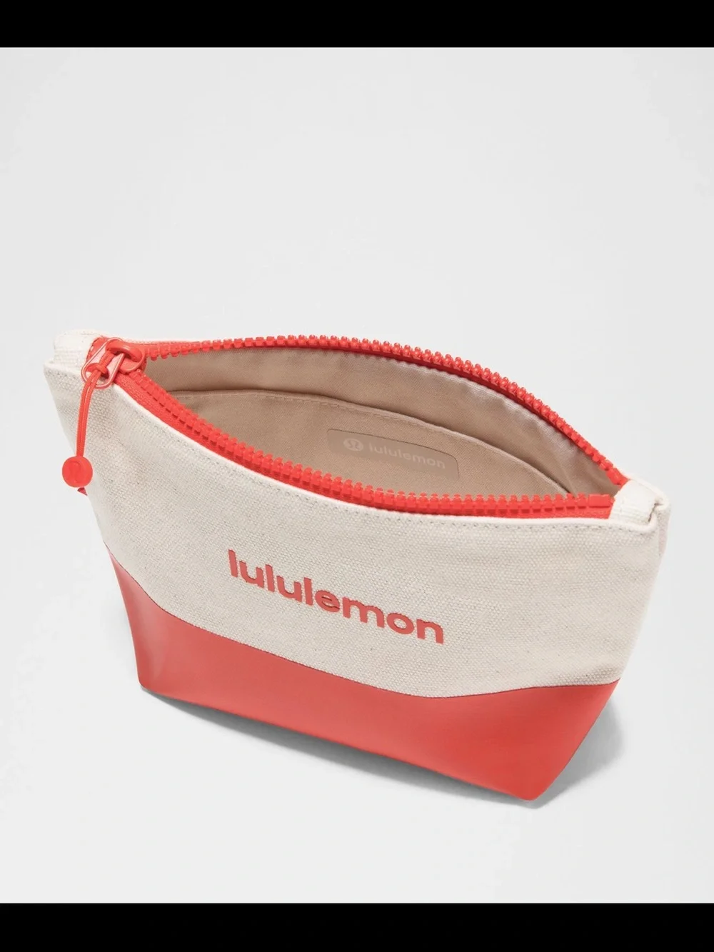 Lululemon canvas pouch mini *NWT*
